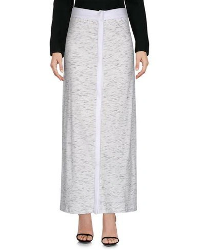 Shop Prism Maxi Skirts In White
