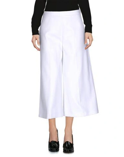Neil Barrett Cropped Pants & Culottes In White