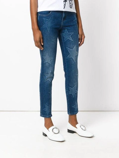 Shop Stella Mccartney Star Jeans In Blue