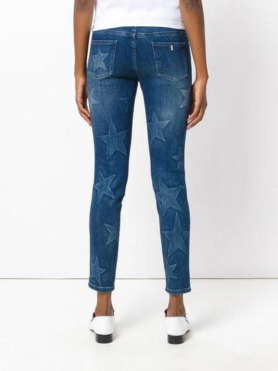 Shop Stella Mccartney Star Jeans In Blue