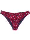 STELLA MCCARTNEY leopard print bikini bottoms,HANDWASH