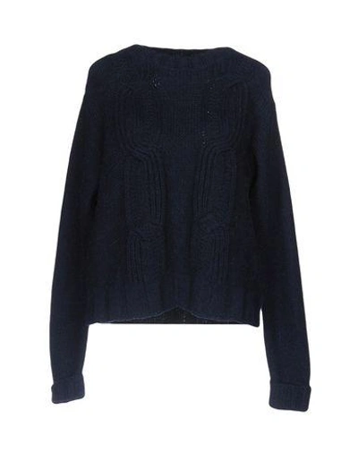 Shop Fred Perry Sweater In Dark Blue
