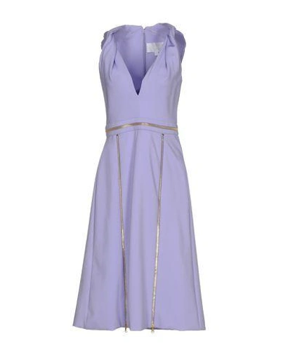 Cushnie Et Ochs 中长款连衣裙 In Lilac