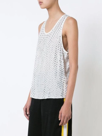 Shop Marc Jacobs Sleeveless Blouse In White