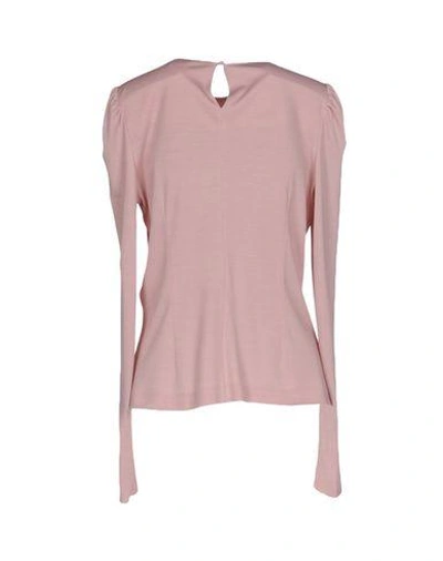 Shop Viktor & Rolf T-shirts In Light Pink