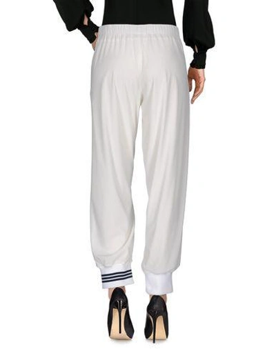 Shop Y-3 Casual Pants In White