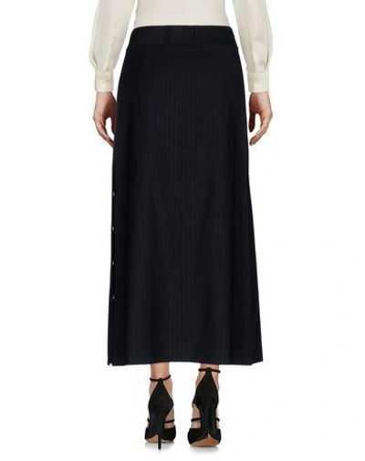 Shop John Richmond 3/4 Length Skirts In Black