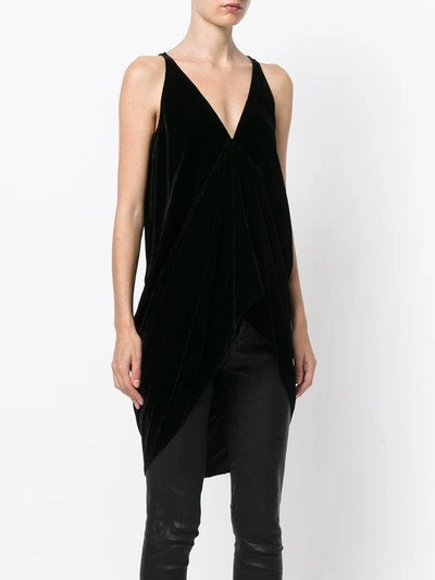 Shop Rick Owens High Low Tank Top