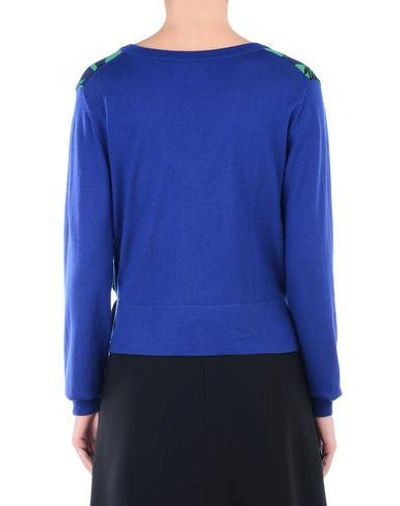 Shop Boutique Moschino Sweaters In Blue