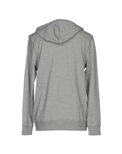 Shop Oakley Hooded Sweatshirt In Light Grey