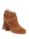 RAG & BONE Harrow Fringe Suede Booties