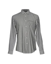 John Varvatos Striped Shirt In Grey
