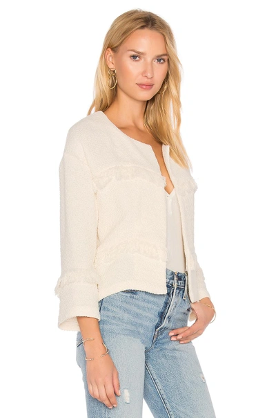 Shop Joie Jacoba Jacket In Ivory