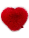 ANYA HINDMARCH heart sticker,ミンクファー100%