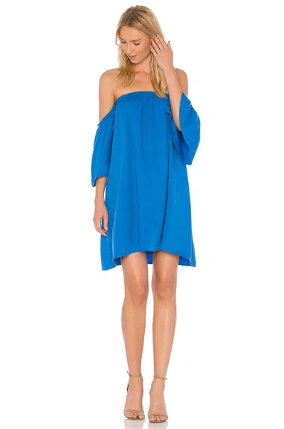 Shop Blaque Label Baby Doll Dress In Blue