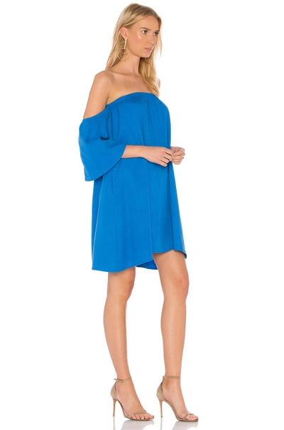 Shop Blaque Label Baby Doll Dress In Blue