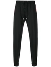 GIVENCHY STARS AND STRIPE PANEL TAPERED TROUSERS,17F528400312150709