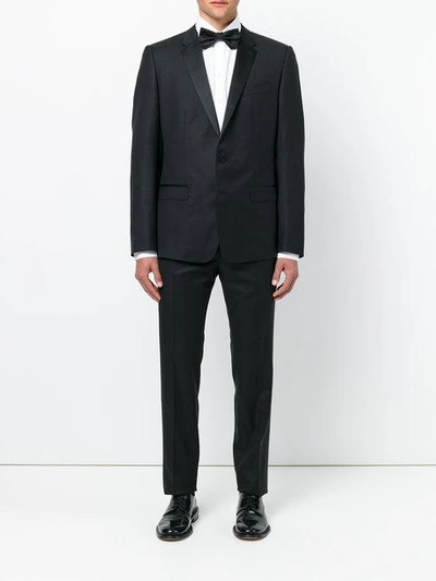 Shop Dolce & Gabbana Tuxedo Suit In Black