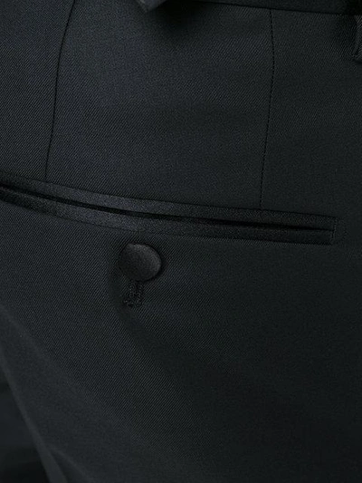 Shop Dolce & Gabbana Tuxedo Suit In Black