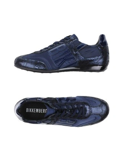 Bikkembergs Sneakers In Dark Blue