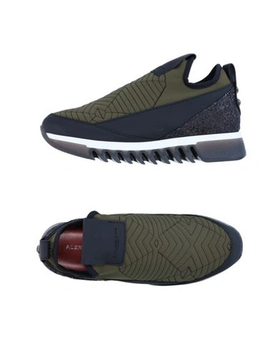Alexander Smith Trainers In Military Green