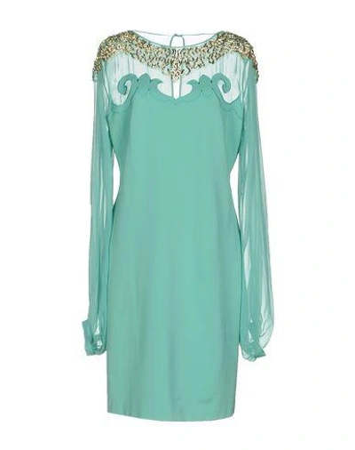 Zuhair Murad Short Dresses In Light Green