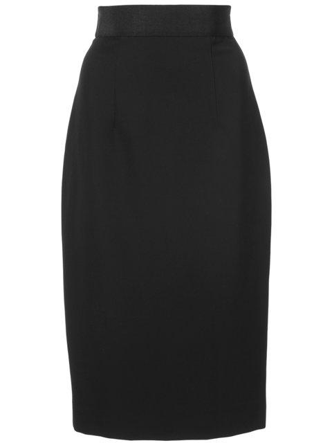 Milly Classic Pencil Skirt In Black | ModeSens