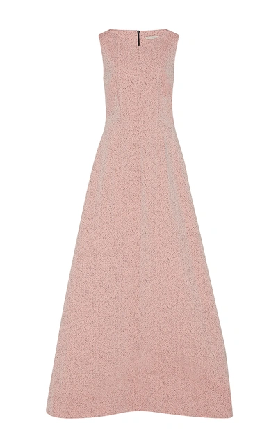 Emilia Wickstead M'o Exclusive Fiona Pebbled Gown
