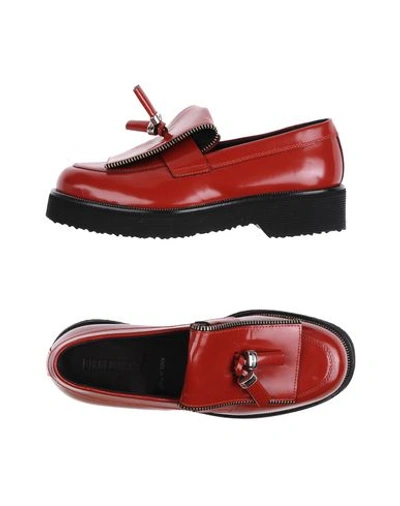 Bikkembergs Loafers In Red