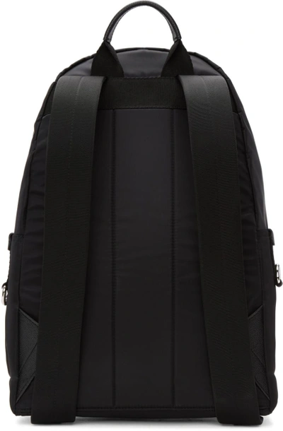 Shop Dolce & Gabbana Black Crown Crest Backpack