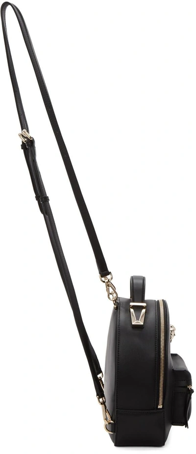 Shop Versace Black Mini Medusa Palazzo Backpack In D41oc Black