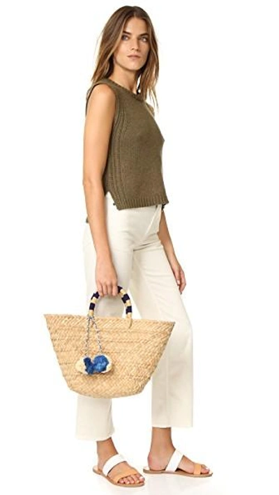 Shop Kayu St Tropez Tote In Navy/camel
