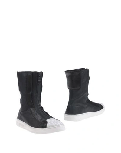 Bikkembergs Ankle Boots In Black