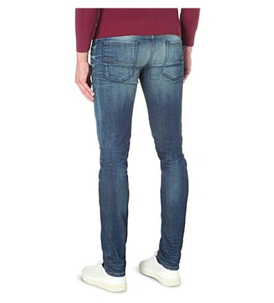 Shop Diesel Sleenker Slim-fit Skinny Jeans In Denim