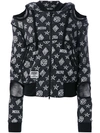 KTZ LOGO EMBROIDERED HOODED SWEATER,HD08AAW12139905