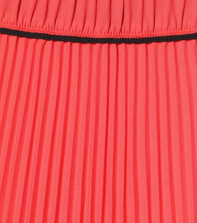 Shop Marc Jacobs Pleated Skirt In Red