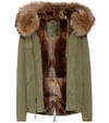 MR & MRS ITALY Fur-lined cotton coat