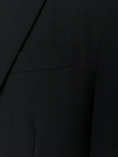 Shop Givenchy Beaded Collar Blazer In Black