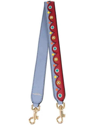 Dolce & Gabbana Embellished Bag Strap - Multicolour
