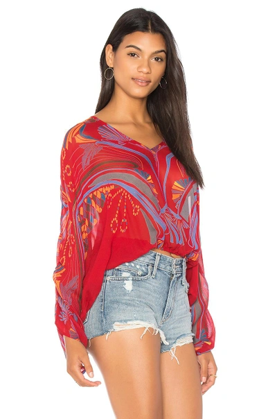 Shop Free People Beneath The Sea Top In Red