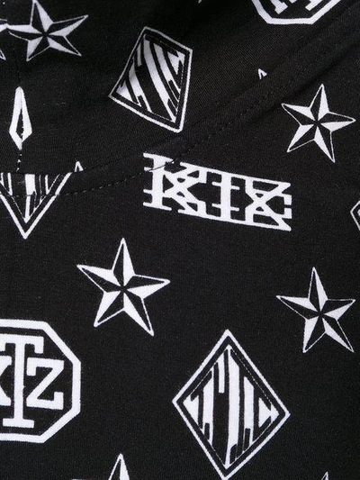 Shop Ktz Logo Embroidered Top - Black