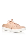 KENNETH COLE KINSLEY SUEDE LACE UP SNEAKER MULES,KL05957SU