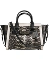 COACH COACH Colorblock Swagger 27 in Genuine Snake