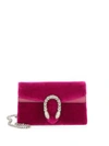 GUCCI Dionysus Velvet Mini Chain Shoulder Bag