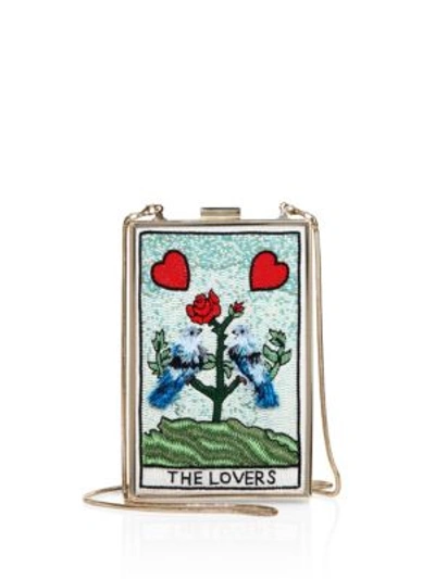 Alice And Olivia The Lovers Crossbody Bag In Multi