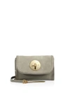 SEE BY CHLOÉ Lois Mini Suede & Leather Chain Clutch