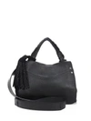 ELIZABETH AND JAMES Trapeze Pebbled Leather Small Crossbody Bag
