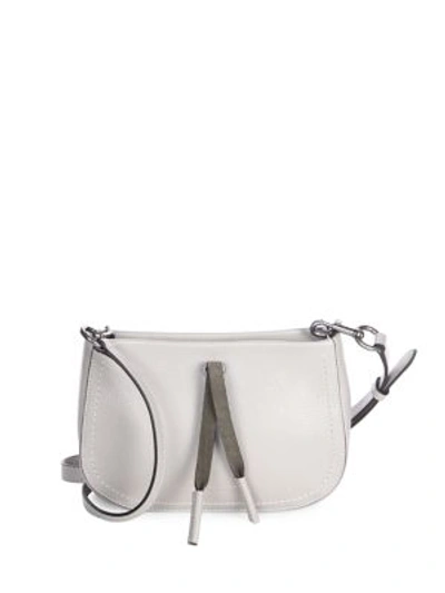 Marc By Marc Jacobs Maverick Leather Crossbody Bag In Smoke Grey