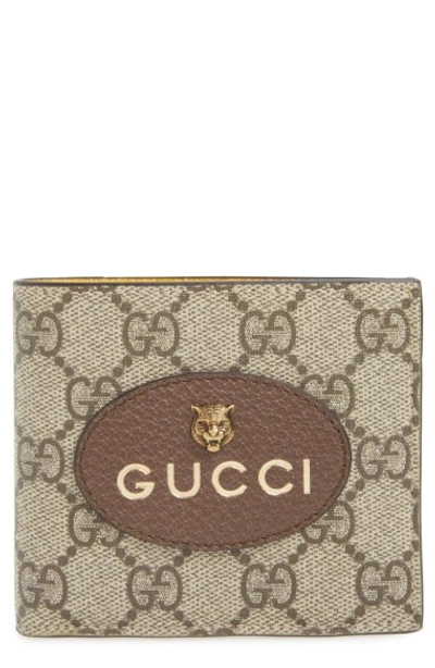 Shop Gucci Neo Vintage Wallet In Multi