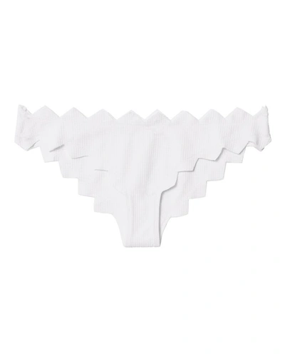 Shop Marysia Honolulu Bright White Bikini Bottom